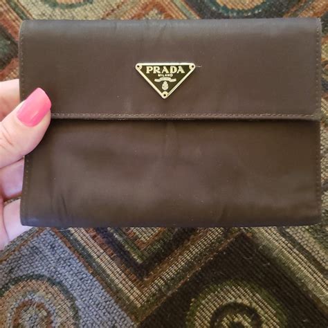 prada nylon zip wallet|prada nylon wallet price.